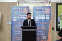 President of the Vietnamese Students’ Association in Australia Huynh Tan Dat (Photo: VNA)