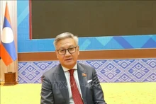 Lao Minister of Foreign Affairs Thongsavanh Phomvihane (Photo: VNA)