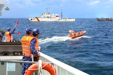 Vessels of the Viet Nam Coast Guard intensify patrols, checks, and control in various sea areas.