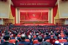 An overview of the opening session of the 9th Congress of the Workers’ Party of Korea (WPK). (Photo: KCNA/ VNA)