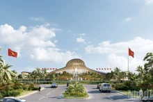 Rendering of the upgraded Phu Quoc International Airport in preparation for APEC 2027.