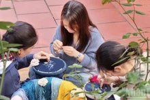 The hand embroidery workshop in Quat Dong Village is drawing young people back to their cultural roots while connecting visitors with traditional craft villages.
