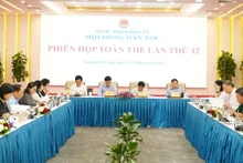 The 12th plenary session of the Council of Ethnic Affairs on August 21–22, 2025. (Photo: quochoi.vn)