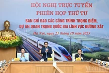 Prime Minister Pham Minh Chinh speaks at the meeting (Photo: NDO)