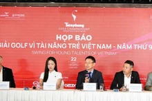 At the press conference