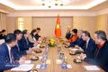 Chairman of the National Assembly (NA) Tran Thanh Man hosts a reception for Viet Nam’s Honorary Consul in Istanbul Ali Tezolmez on April 17. (Photo: VNA)