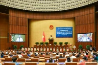 Party General Secretary To Lam speaks at the event (Photo: NDO)