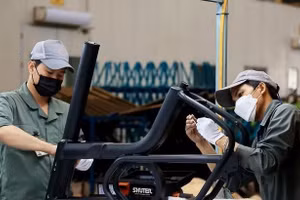 At Giang Dien Industrial Park in Dong Nai province (Photo: VNA) 