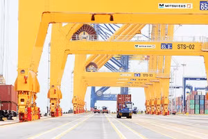 Hai Phong is among the localities assigned the country's highest GRDP growth target of 13%. (Photo: MINH LE)