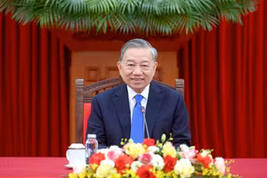 Party General Secretary and President To Lam. (Photo: Dang Khoa)