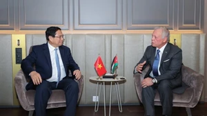 On the occasion of attending the 3rd United Nations Ocean Summit in Nice (France), on June 8, 2025, Vietnamese Prime Minister Pham Minh Chinh meets with Jordanian King Abdullah II ibn Al-Hussein. (Photo: VNA)