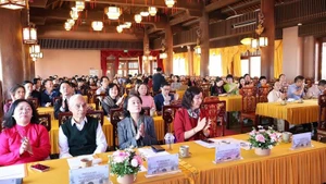 Delegates attend the event. (Photo: Anh Minh)