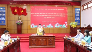 National Assembly Vice Chairwoman Nguyen Thi Thanh speaks at the working session in Tay Ninh province on February 6 (Photo: VNA)