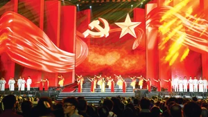 A performance at the concert