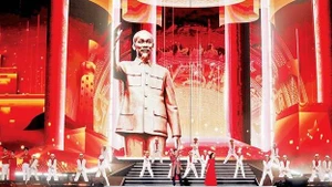 This event celebrates the success of the 14th National Congress of the Party.