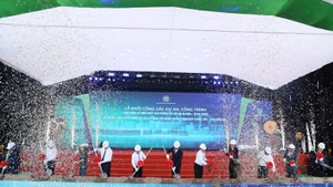 Hanoi breaks ground for Nam Thang Long–Tran Hung Dao metro line (Photo: VNA)