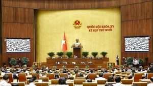 A view of the National Assembly's 10 session. (Photo: VNA)