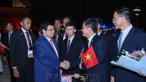Prime Minister Pham Minh Chinh concludes Malaysia trip for the 47th ASEAN Summit (Photo: VNA)