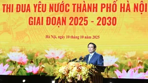 PM Pham Minh Chinh speaks at the event. (Photo: NDO)