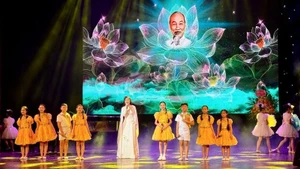 An art performance at the programme
