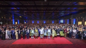 At the opening ceremony (Photo: VNA)