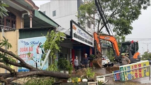 Typhoon Bualoi leaves trail of devastation in Thanh Hoa province. (Photo: VNA)