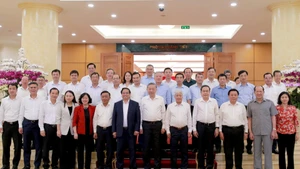 The Politburo works with the Standing Committee of the Party Committee of the Fatherland Front and Central mass organisations.