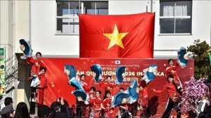 The Association of Vietnamese People in the Kansai region, in coordination with the Consulate General of Viet Nam in Osaka and the Ikuno district administration, organised the “Homeland Spring – Osaka Great Unity Tet 2026” programme on January 4, 2026. (Photo: VNA)