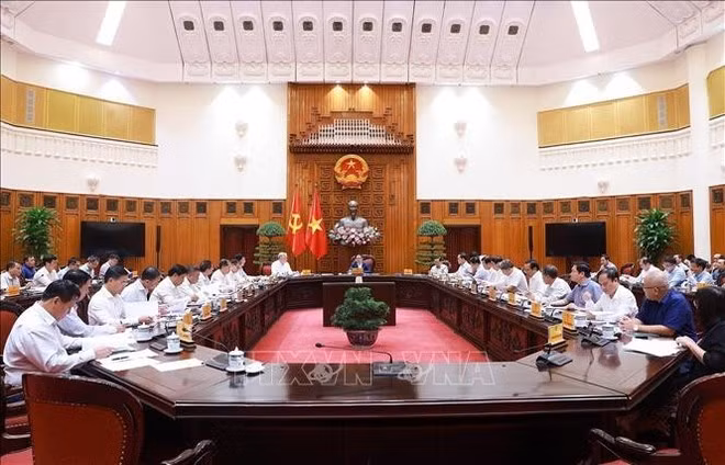 An overview of the working session (Photo: VNA)