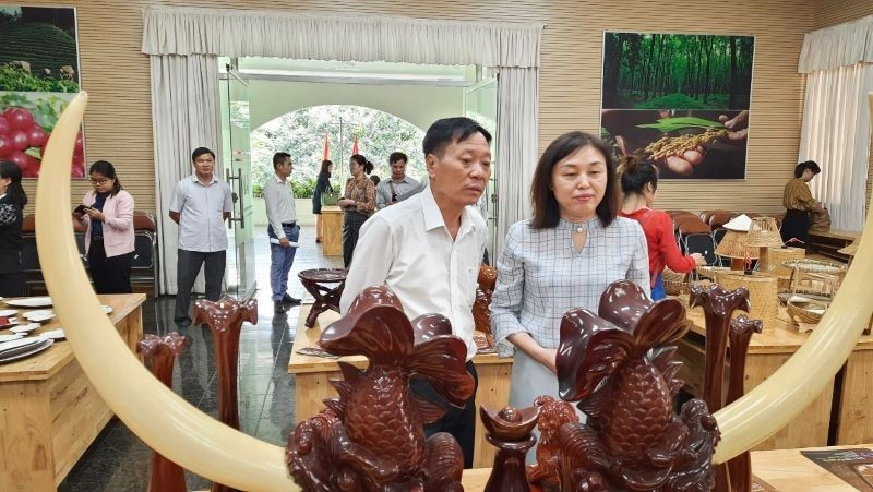 A handicraft exhibition held in Ho Chi Minh City.
