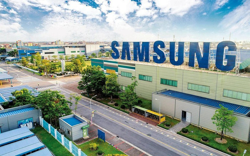 View of Samsung SEV Plant in Bac Ninh.