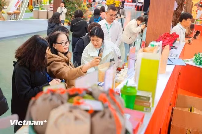 People visit the Spring Fair 2026. (Photo: VNA)