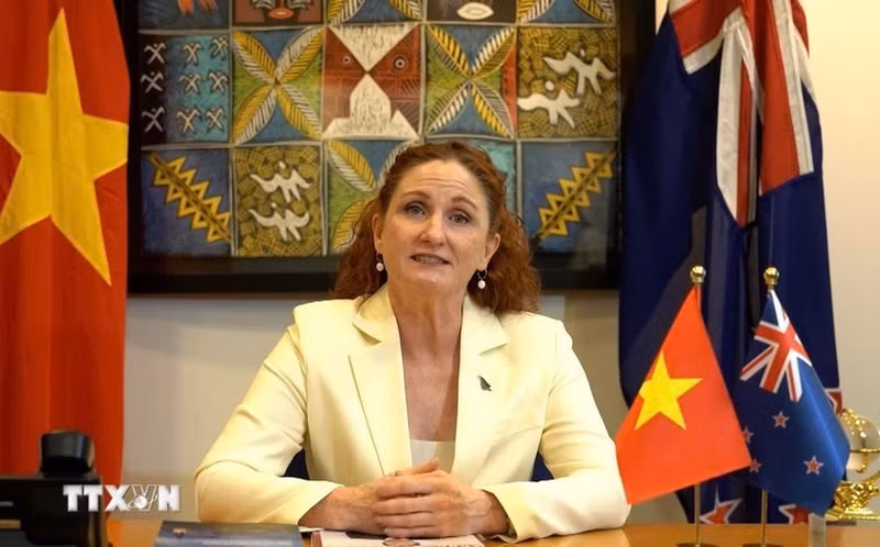 New Zealand’s Ambassador to Vietnam Caroline Beresford. (Photo: VNA)