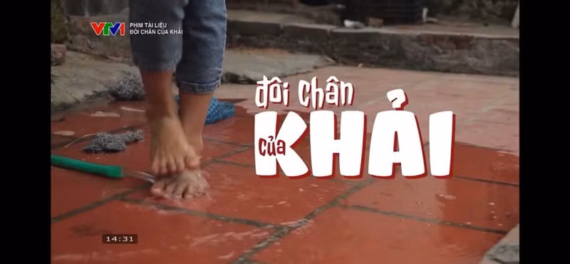 The documentary Khal’s Walk (Doi chan cua Khai), produced and directed by Hong Hanh, won first prize in the Professional Non-Fiction category.