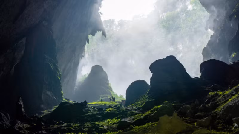 The beauty of Son Doong cave. (Photo: VNA)