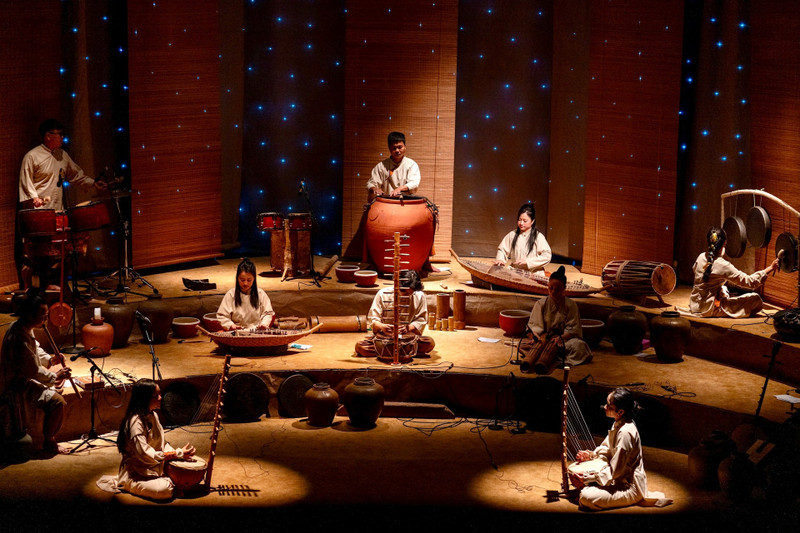 Performance space of “GOm show”. Photo: The organisers