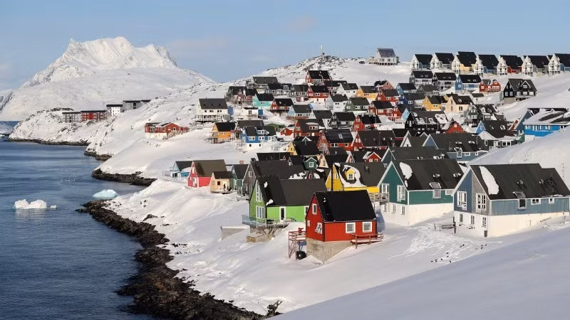 Nuuk City, Greenland. (Photo: Xinhua/VNA)
