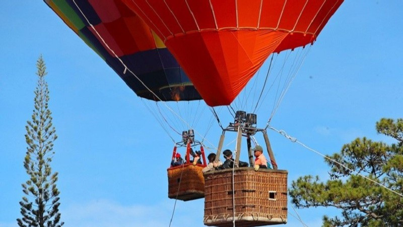 The Lam Dong Hot Air Balloon and Arts Festival 2025 will offers visitors a variety of fascinating experiences. (Illustrative photo: The Organising Committee)