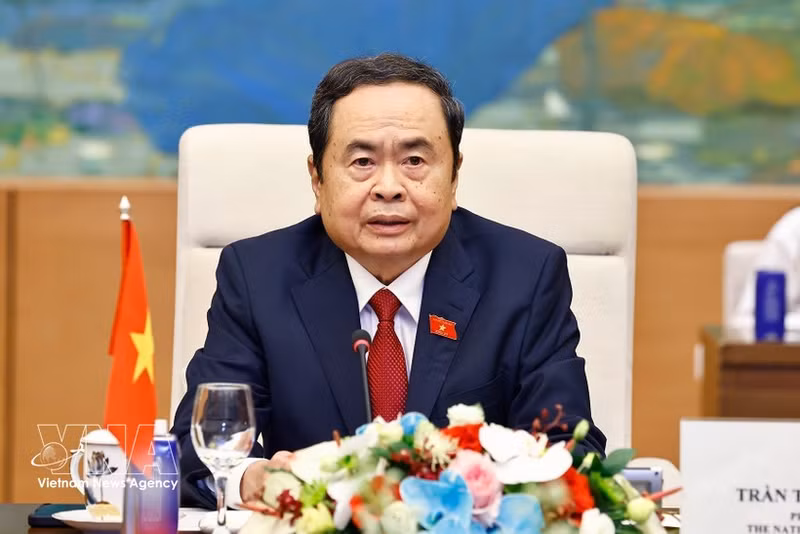 Chairman of the National Assembly and Chairman of the National Election Council Tran Thanh Man. (Photo: VNA)