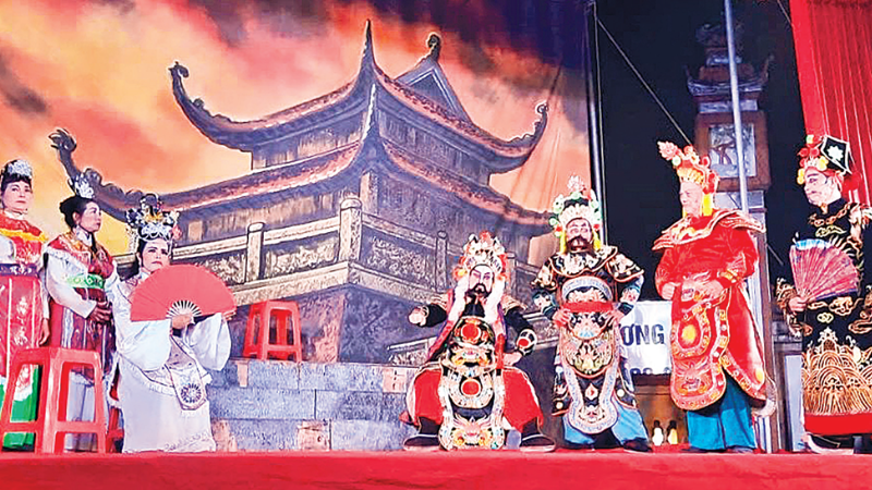 A performance by the Phu Man Tuong Club, Bac Ninh Province. (Photo: Phu Man Tuong Club)