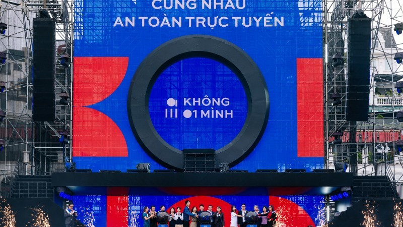 The launch of the “Not Alone” online safety festival.