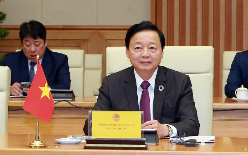Deputy Prime Minister Tran Hong Ha, head of the Vietnamese sub-committee of the Viet Nam – Russia Intergovernmental Committee for economic – trade and scientific – technical cooperation (Photo: Government Portal)