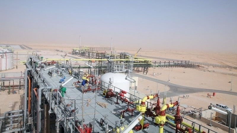 The processing facility at the Bir Seba oil field project, a symbol of Viet Nam–Algeria cooperation.