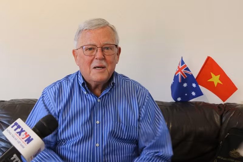 Australian Prof. Carl Thayer from the Australian Defence Force Academy at the University of New South Wales. (Photo: VNA)