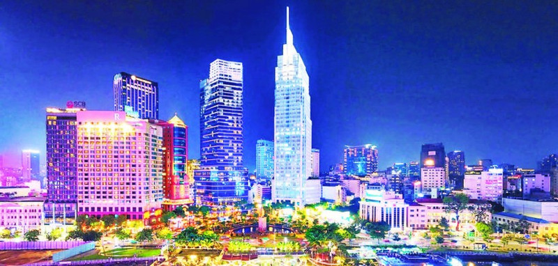 An overview of the centre of Ho Chi Minh City. (Photo: TAT DAT)