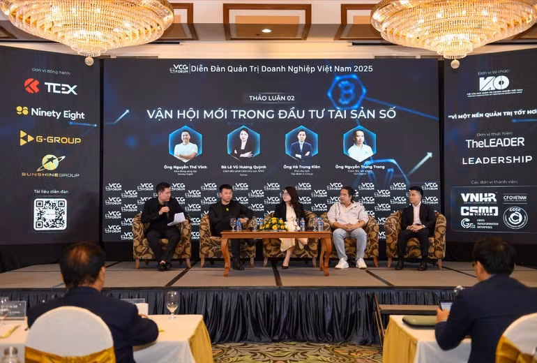 VCG Forum 2025, themed “Unlocking the Potential of Digital Assets”. (Photo: DO BAO)