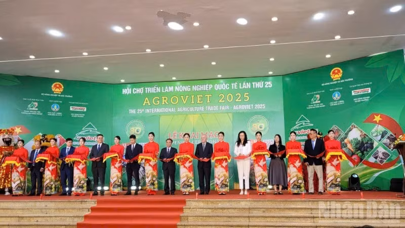 The opening ceremony of AgroViet 2025 on November 12.