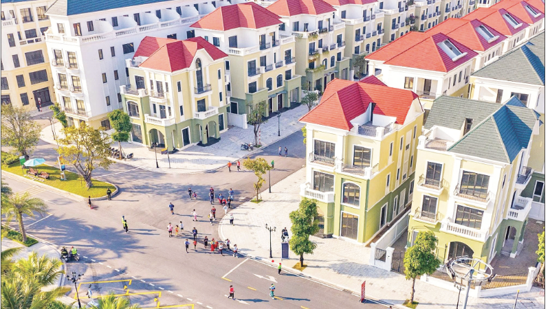 The Ocean Park urban area is one of the green building projects in Viet Nam certified under EDGE standards.