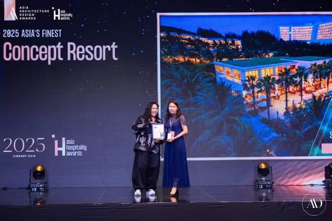 Selectum Noa Resort wins Best Resort Concept in Asia 2025 (Photo:hanoimoi.vn)