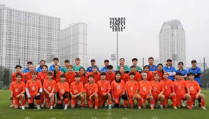Viet Nam U20 women’s national team (Photo: vff,org.vn)